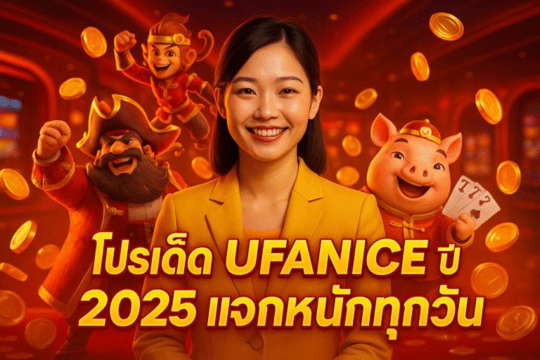 โปรเด็ด UFANICE ปี 2025 แจกหนักทุกวัน