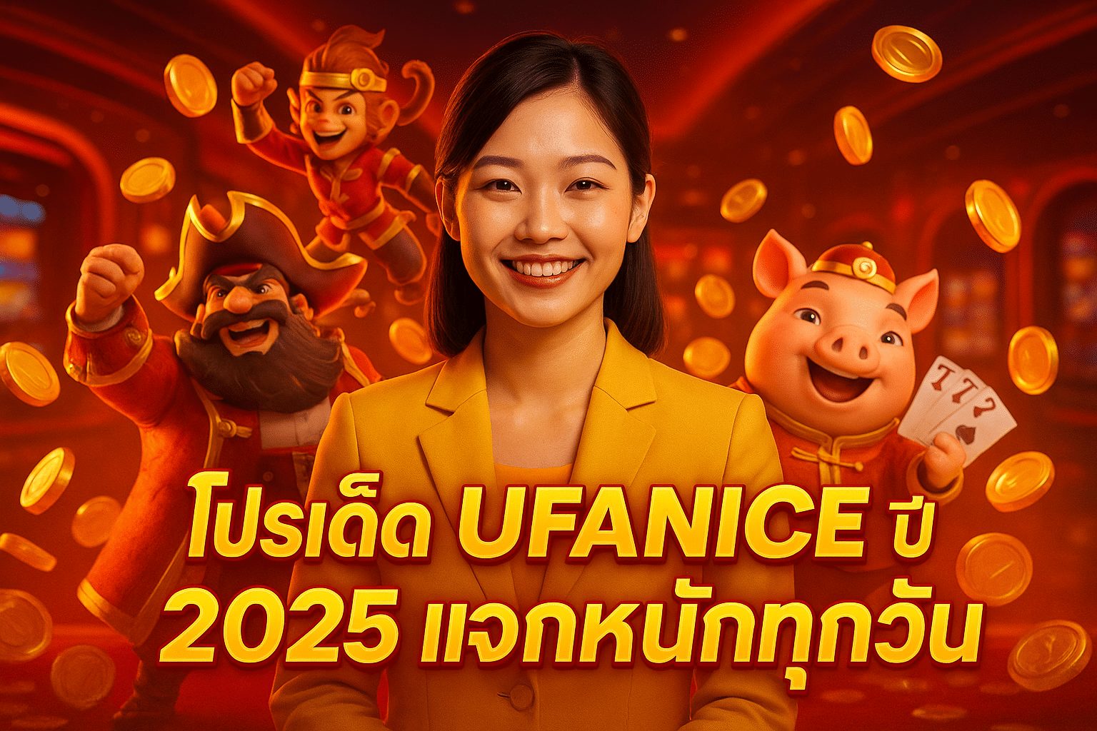 โปรเด็ด UFANICE ปี 2025 แจกหนักทุกวัน