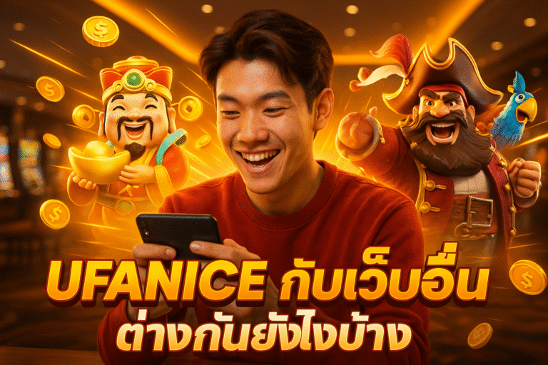 UFANICE กับเว็บอื่น ต่างกันยังไงบ้าง?