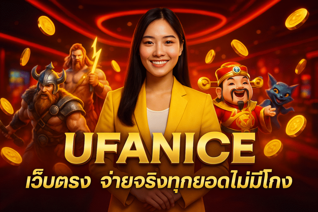 UFANICE เว็บตรง จ่ายจริงทุกยอด ไม่มีโกง