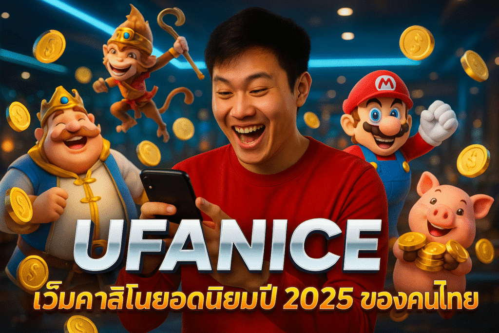 UFANICE เว็บคาสิโนยอดนิยมปี 2025 ของคนไทย