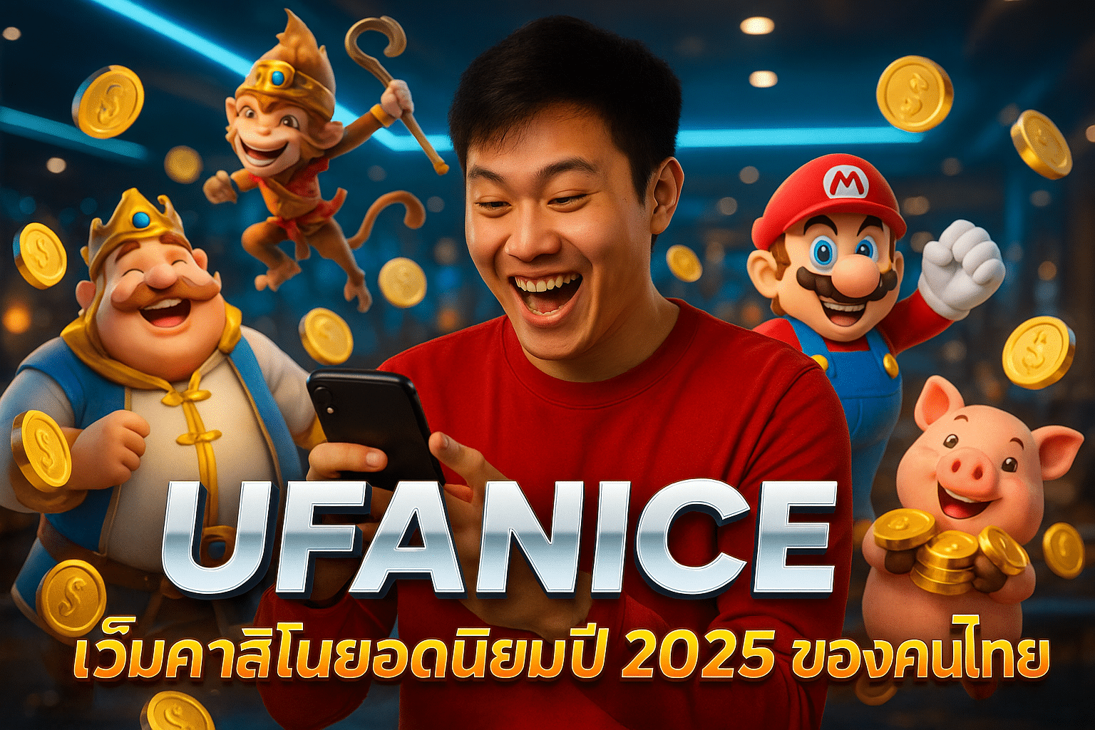 UFANICE เว็บคาสิโนยอดนิยมปี 2025 ของคนไทย