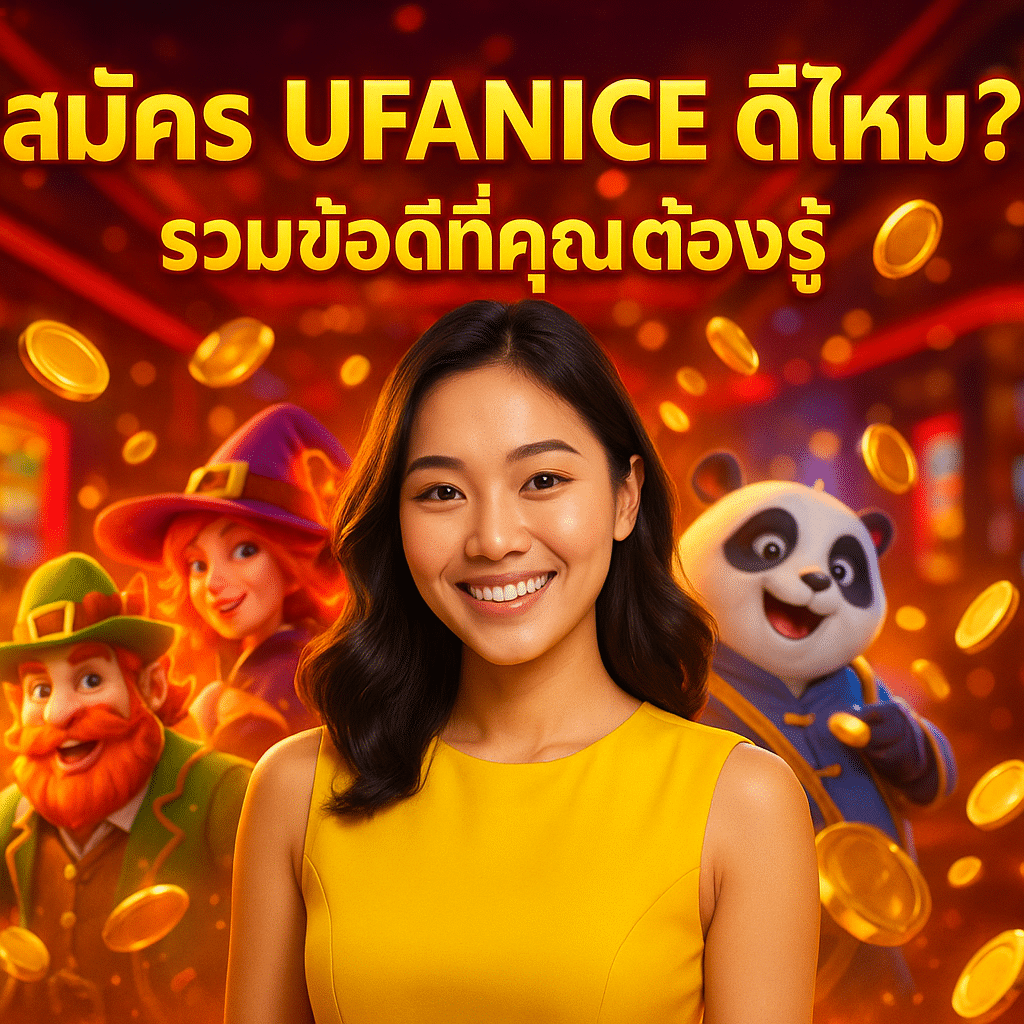 สมัคร UFANICE ดีไหม? รวมข้อดีที่คุณต้องรู้